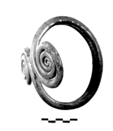 armlet with two spiral discs (Ludów Śląski) - metallographic analysis