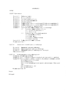 Modele opóźnień w systemach ekonomicznych. Własności i zastosowania. Część III. Modele opóźnienia w systemach przepływów