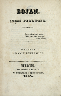 Bojan 1838 Cz.1