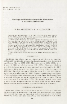 Histology and histochemistry of the flank gland of the Indian musk shrew