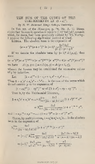 The sum of the cubes of the coefficients in (1-x)2n