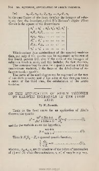 On the application of Abel's theorem to elliptic integrals of the first kind