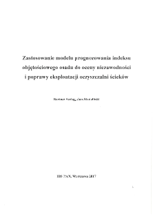 Zastosowanie modelu prognozowania indeksu objętościowego osadu do oceny niezawodności i poprawy eksploatacji oczyszczalni ścieków