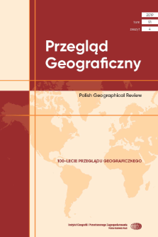 Przegląd Geograficzny T. 91 z. 4 (2019), Spis treści