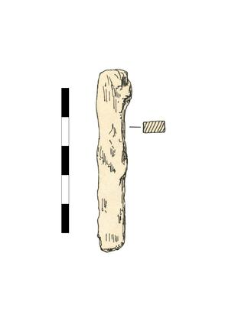 nail, iron, fragment