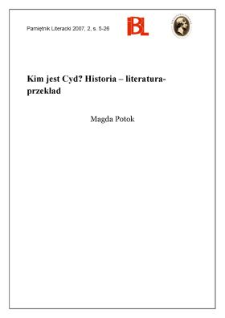 Kim jest Cyd? Historia – literatura – przekład