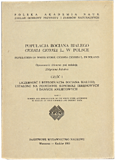 Results of White Stork nests census in the district of Leszno in 1974