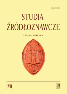 Fragmenty rękopisów średniowiecznych – stan badań i perspektywy badawcze : średniowieczne fragmenty zachowane w Archiwum Państwowym w Szczecinie