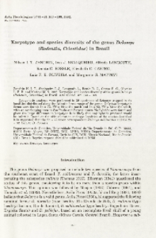 Karyotype and species diversity of the genus Delomys (Rodentia, Cricetidae) in Brazil