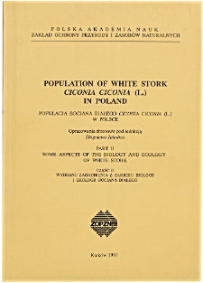 Causes of breeding losses and adult mortality in White Stork Ciconia ciconia (L.) in Poland