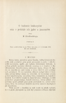 O budowie leukocytów oraz o podziale ich jąder u jaszczurów