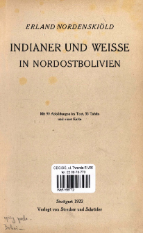 Indianer und Weisse in Nordostbolivien