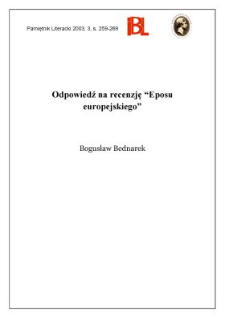 "Nowoje Litieraturnoje Obozrienije : tieorija i istorija litieratury, kritika i bibliografija", Moskwa 2003, nr 1 (59)