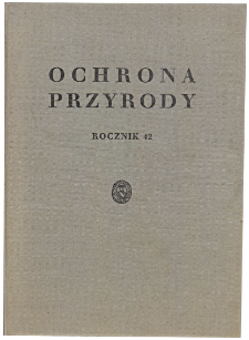 Przestrzenna i ekologiczna koncepcja ochrony szaty roślinnej centralnej części Wyżyny Krakowskiej