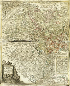 Der Rhein, die Maass und Mosel mit den anliegenden Ländern des Ober-Chur und Nieder-Rheinl. wie auch des Burgundischen Kreises ingl. Elsass ünd Lothringen &c