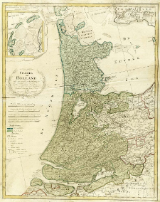 Charte von Holland nach astronomischen Beobachtungen, den Messungen des Schnellius &cc. und den vorzüglichsten Specialcharten