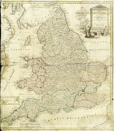 Regni Angliae et Principatus Cambriae Tabula nova ad prototypon Kitschinianum