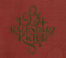 Kalendarz "Iskier" : na rok 1934 : mała encyklopedia i notatnik : wydawnictwo redakcji "Iskier" tygodnika ilustr. dla młodzieży