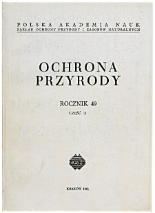 Mapa zespołów roślinnych powierzchni badawczej "Czyżówki" w Ojcowskim Parku Narodowym