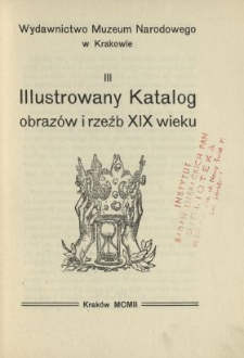 Illustrowany katalog obrazów i rzeźb XIX wieku