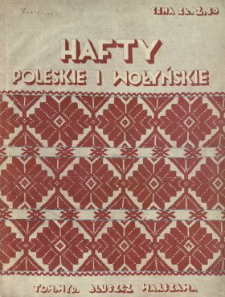 Hafty poleskie i wołyńskie