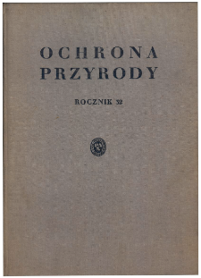 Działalność profesora Stanisława Małkowskiego na polu ochrony przyrody nieożywionej w Polsce