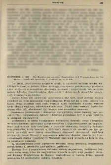 Recenzje. Nauwerck, A. 1963 - Die Beziehungen zwischen Zooplankton und Phytoplankton im See Erken - Symb. bot. Upsaliens. 17: 1-163 str. 61 rys. 21 tab.