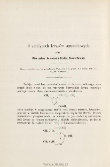 O amidynach kwasów antranilowych