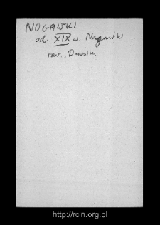 Nagawki. Files of Rawa Mazowiecka district in the Middle Ages. Files of Historico-Geographical Dictionary of Masovia in the Middle Ages