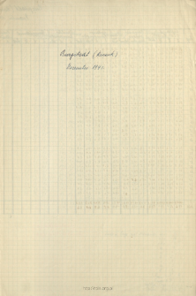 Klimastation Burgstadt. Dezember 1941