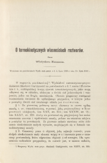 Rozprawy Akademii Umiejętności. Wydział Matematyczno-Przyrodniczy.