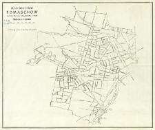 Plan der Stadt Tomaschow : nach dem Plan Tomaschow-Maz 1:10 000