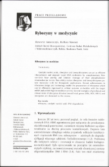 Ribozymes in medicine