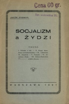 Socjalizm a Żydzi