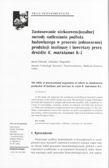 The utility of unconventional oxygenation of culture in simultaneousproduction of inulinase and invertase by yeasts K. marxianus K-2