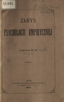 Zarys psychologii empirycznej