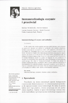 Immunotechnologia enzymów i przeciwciał