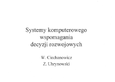 Systemy komputerowego wspomagania decyzji rozwojowych