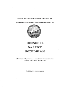 Znaczenie i podsumowanie Międzynarodowych Warsztatów "Bioenergia na rzecz rozwoju wsi"