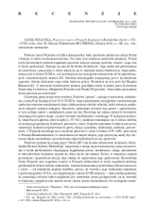 Procesy o czary w Prusach Książęcych (Brandenburskich) w XVI––XVIII wieku, Jacek Wijaczka, wyd. II, Olsztyn 2019 : [recenzja]