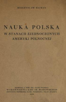 Nauka polska w Stanach Zjednoczonych Ameryki Północnej