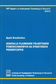 Generacja plazmonów polarytonów powierzchniowych na strukturach periodycznych