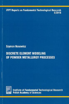 Discrete element modeling of powder metallurgy processes
