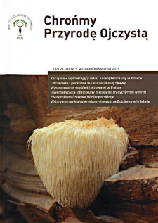Zaciętka Cheilotoma musciformis – wymierający relikt stepowej koleopterofauny w Polsce
