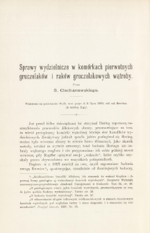 Sprawy wydzielnicze w komórkach pierwotnych gruczolaków i raków gruczolakowych wątroby