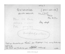 Dukowice. Files of Warsaw district in the Middle Ages.Files of Historico-Geographical Dictionary of Masovia in the Middle Ages