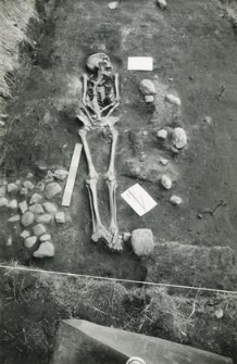 Grave 2-88, burial - skeleton