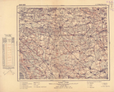 A 40 B 33, J. 33. Mińsk-Mazowiecki : podziałka 1:100 000