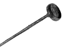 pin with a croze grooved head (Wrocław-Księże Wielkie) - metallographic analysis