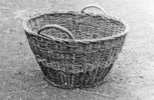 Basket with two handles